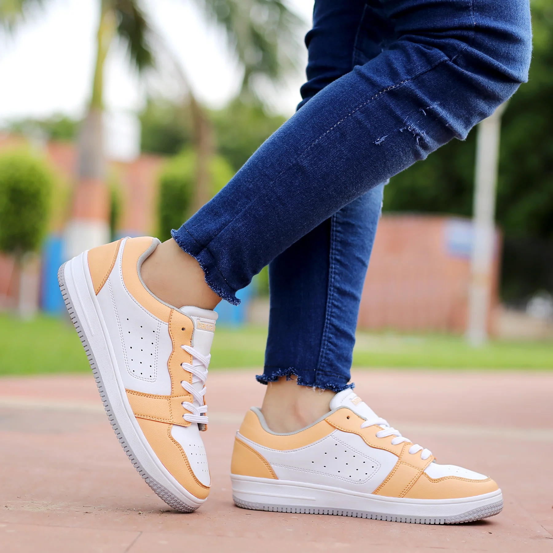 Bacca Bucci SOPHIA Low-top Flat Sole Sneakers For Women - Image 15