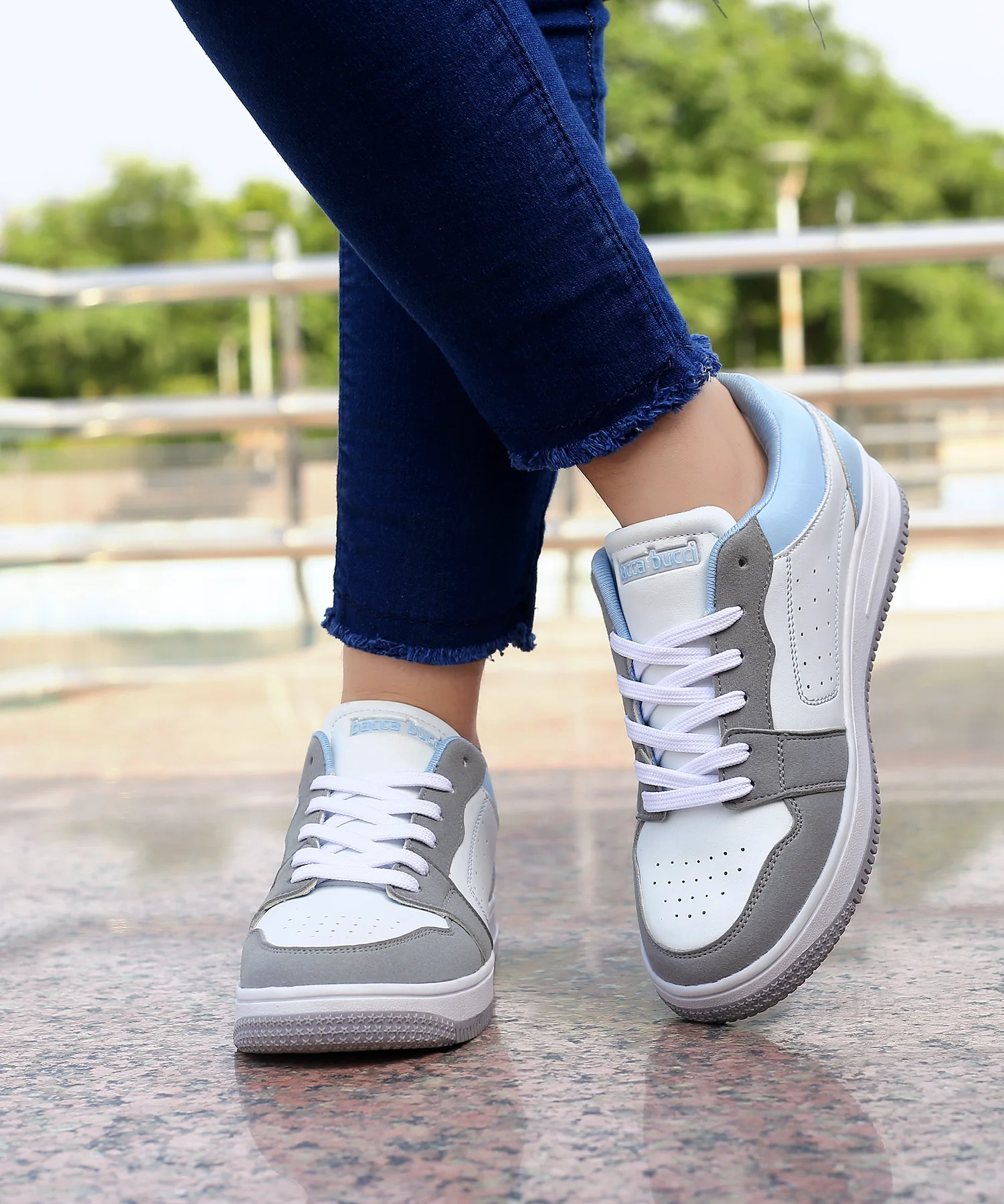 Bacca Bucci SOPHIA Low-top Flat Sole Sneakers For Women - Image 3