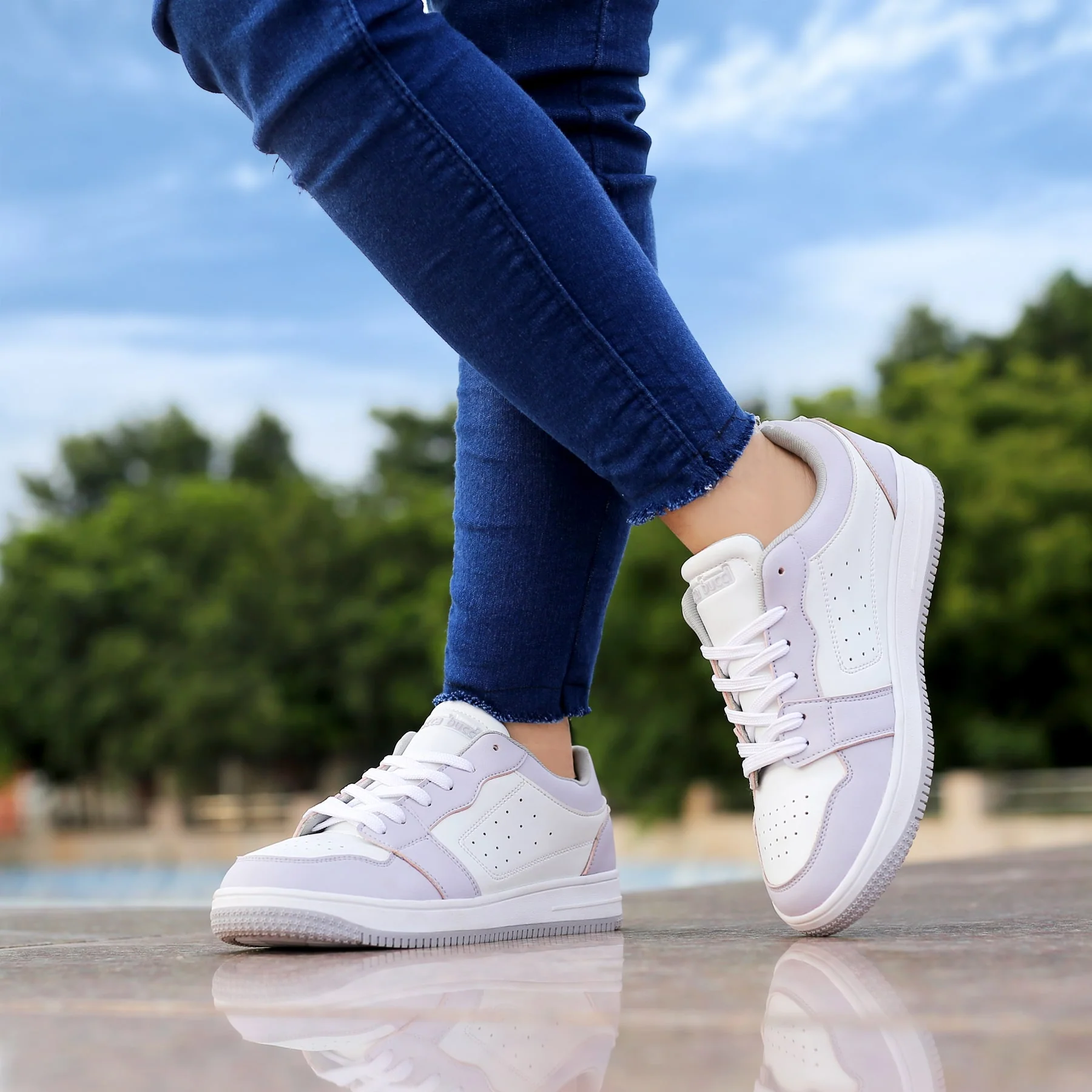 Bacca Bucci SOPHIA Low-top Flat Sole Sneakers For Women - Image 9