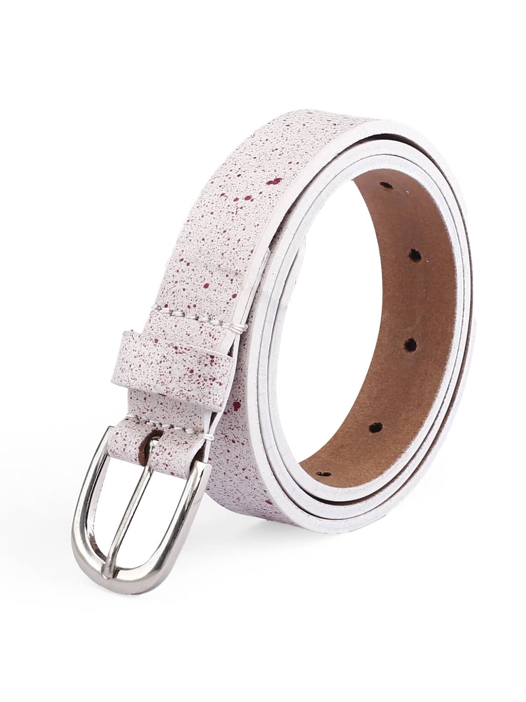 Bacca Bucci 'Stardust Splatter' Women's Belt - 22mm Handcrafted Vegan Leather with Artisanal Speckle Design - Image 3