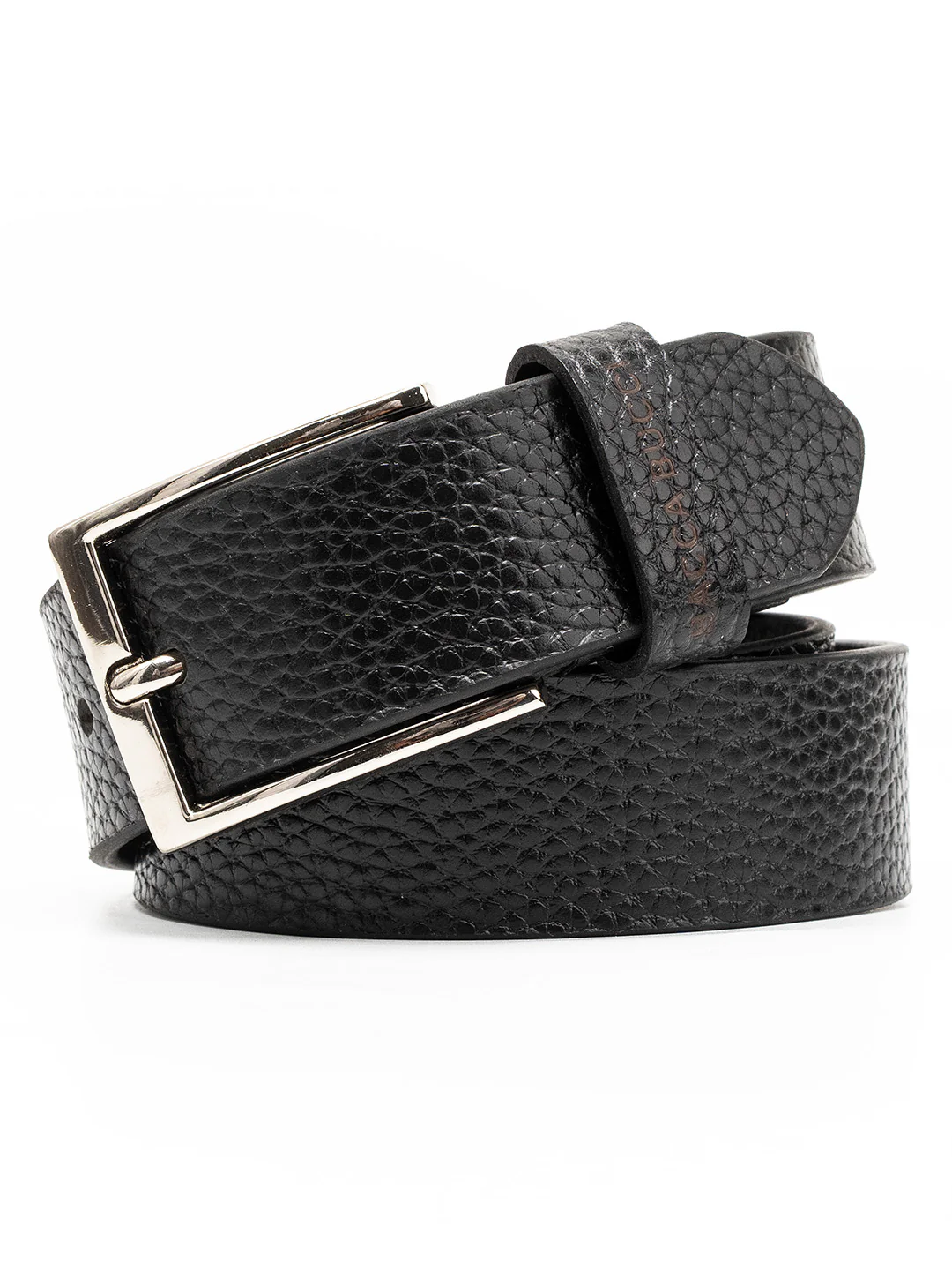 Bacca Bucci Textured Classic Pin Buckle Belt - Image 6