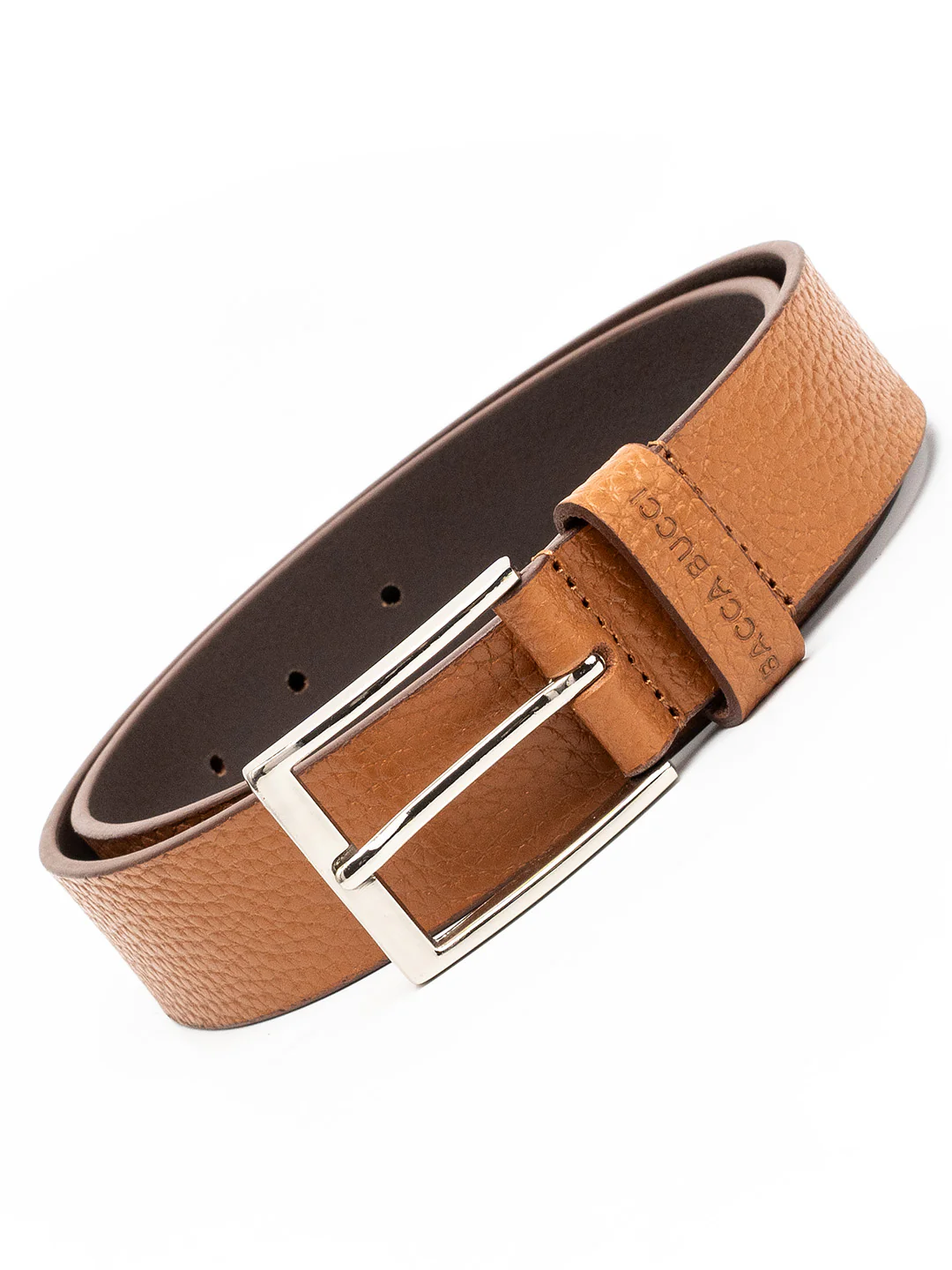 Bacca Bucci Textured Classic Pin Buckle Belt - Image 3