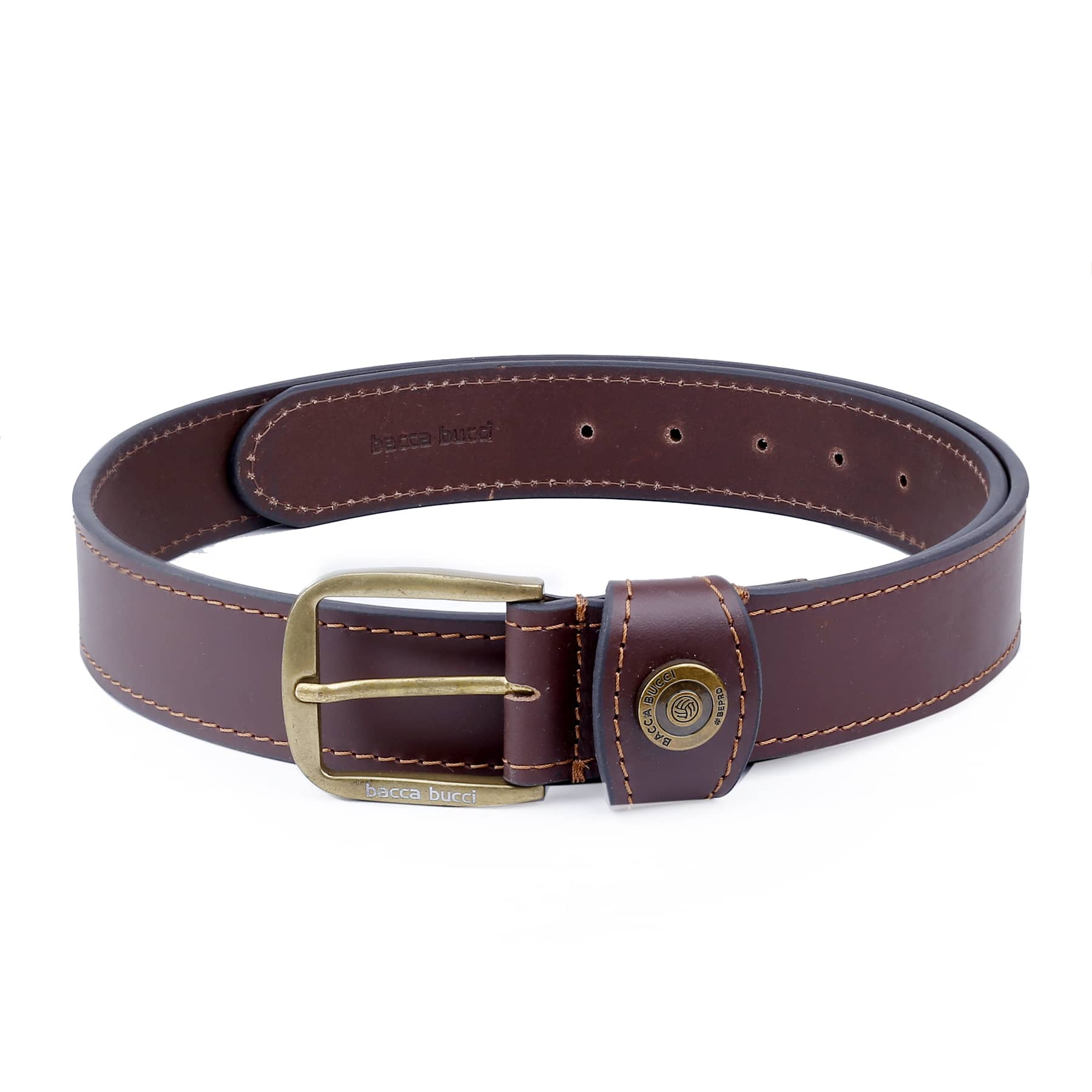 Bacca Bucci Thick and Rugged Genuine Leather Casual jeans Belt for Men - Image 10