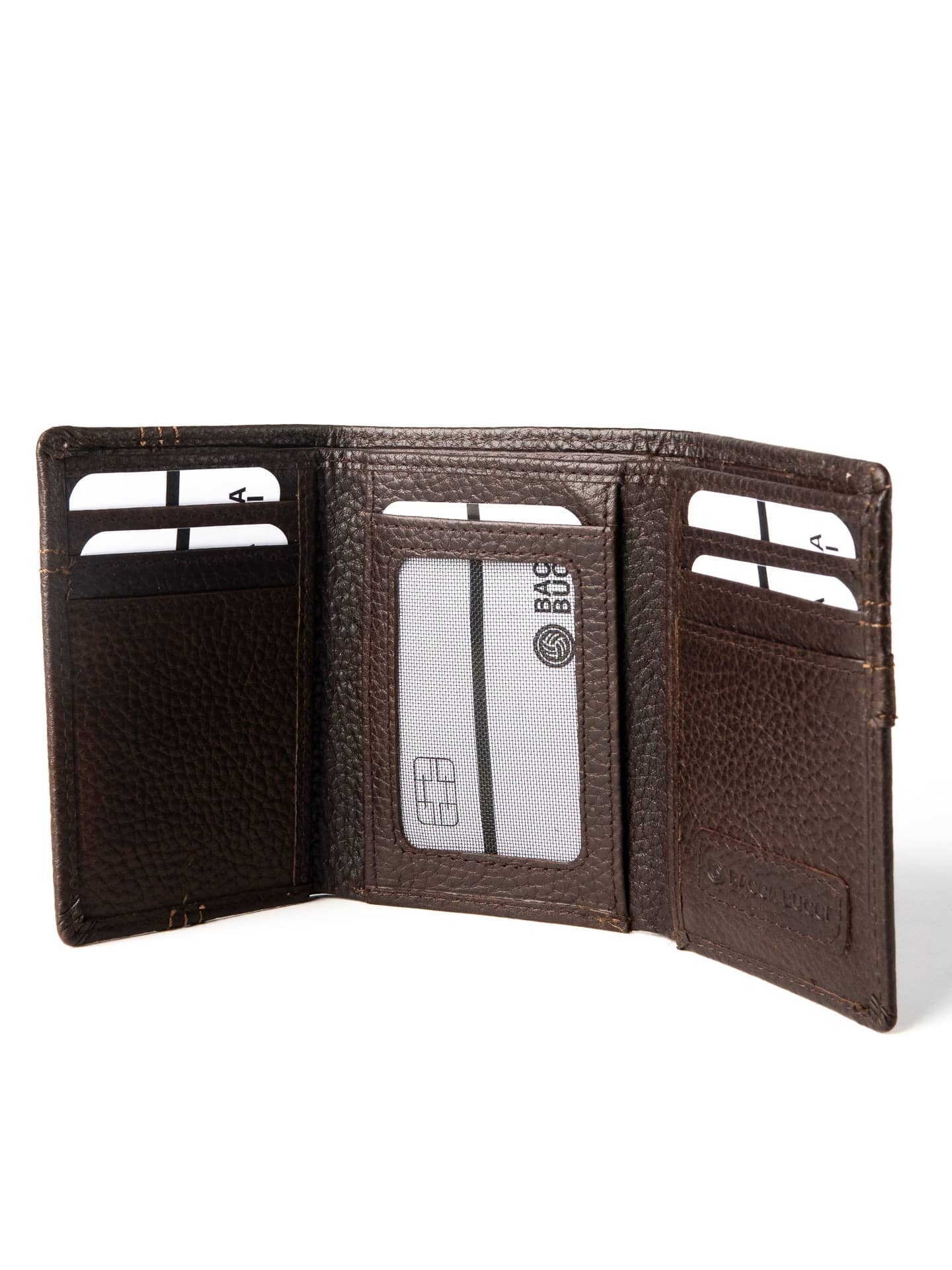 Bacca Bucci Trifold Leather Wallet for Teens & Gen Z - Image 5