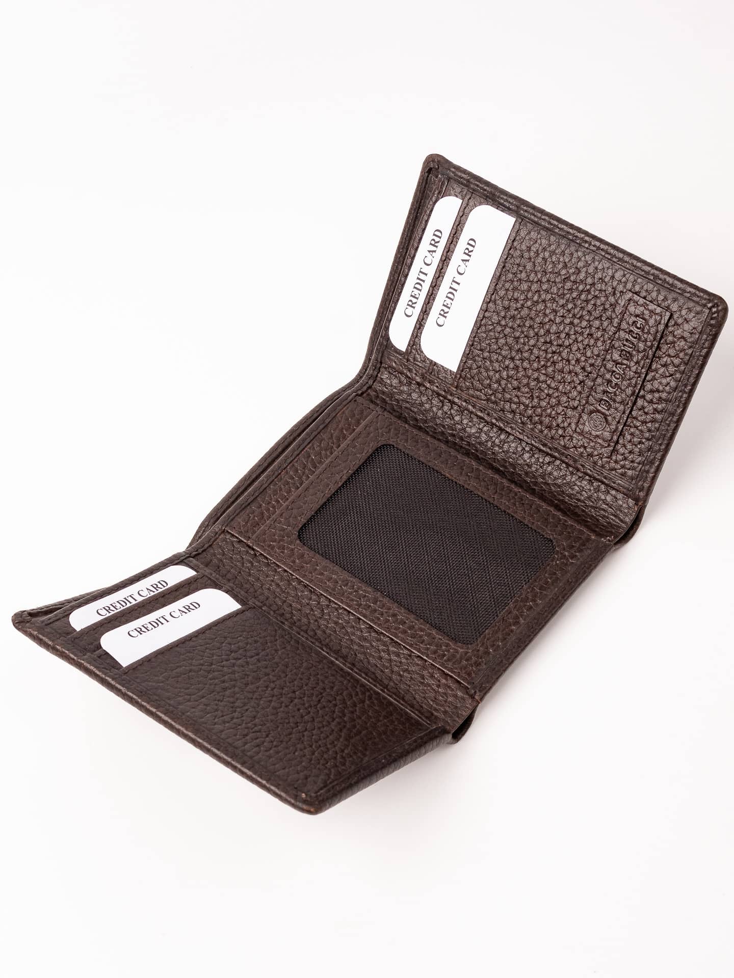 Bacca Bucci Trifold Leather Wallet with AirTag Holder (Only Wallet) - Image 7