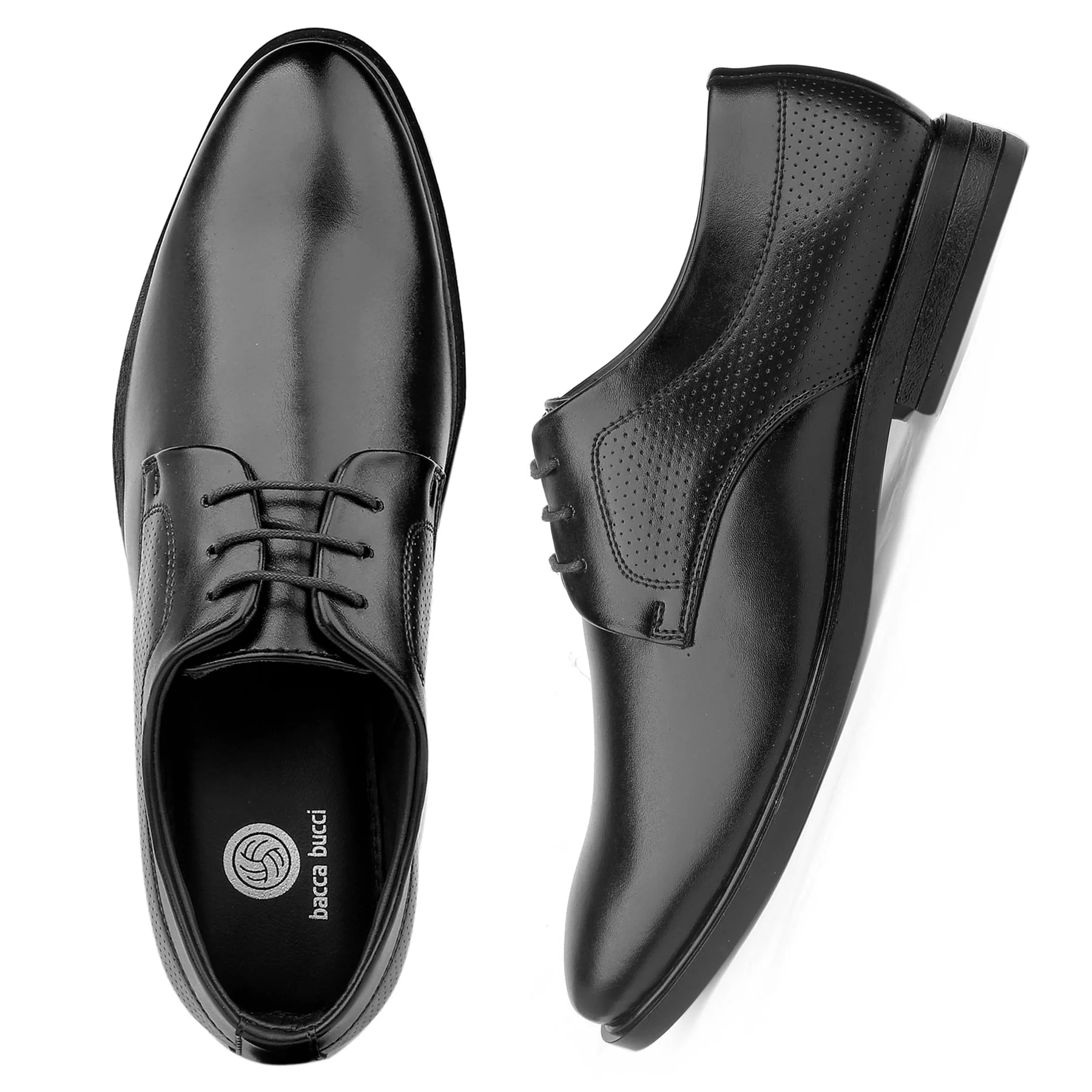 Bacca Bucci VANCOUVER Formal Shoes with Superior Comfort |  All Day Wear Office Or Party Lace-up Shoes - Image 11