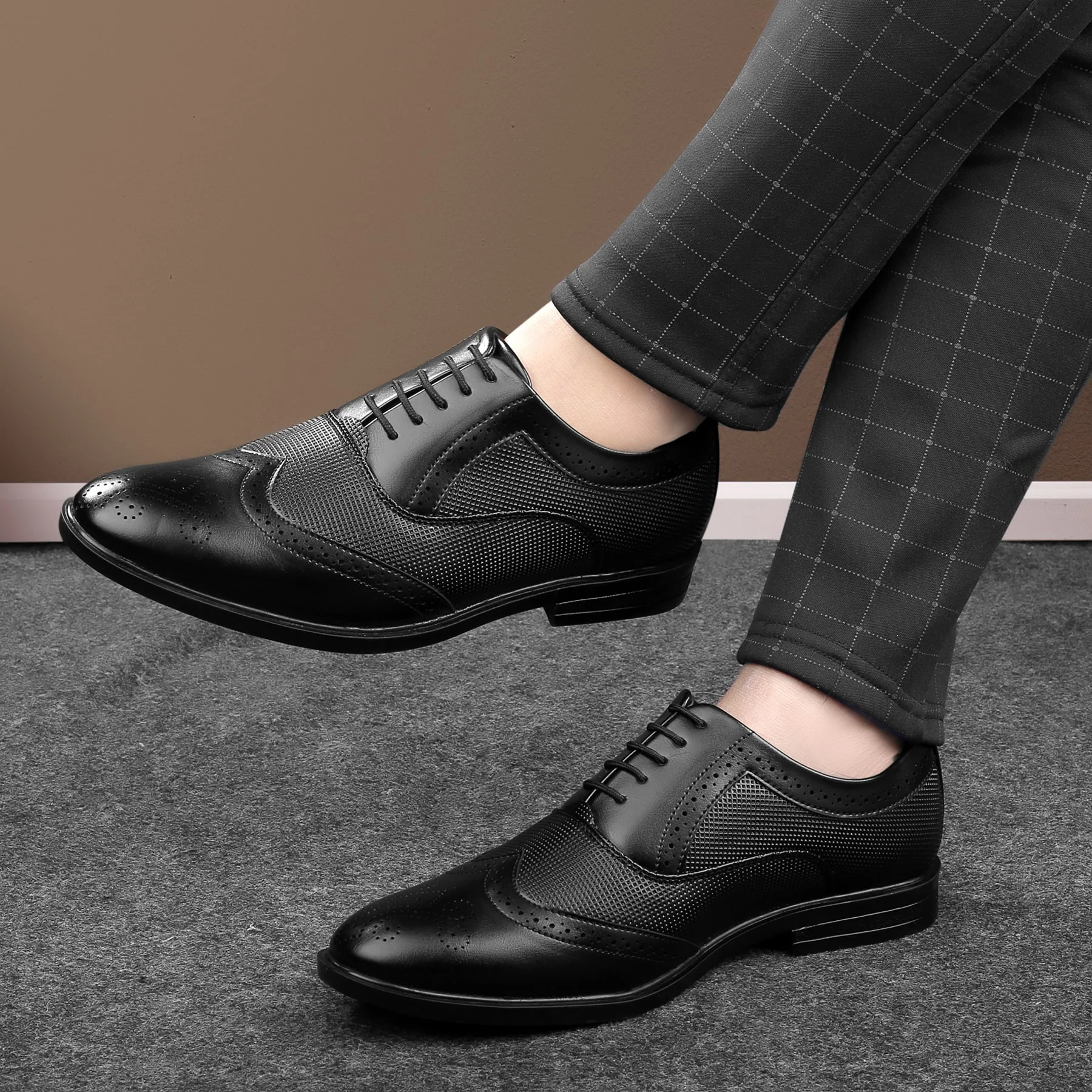 Bacca Bucci VICTORIA Formal Shoes with Superior Comfort | All Day Wear Office Or Party Lace-up Shoes - Image 4