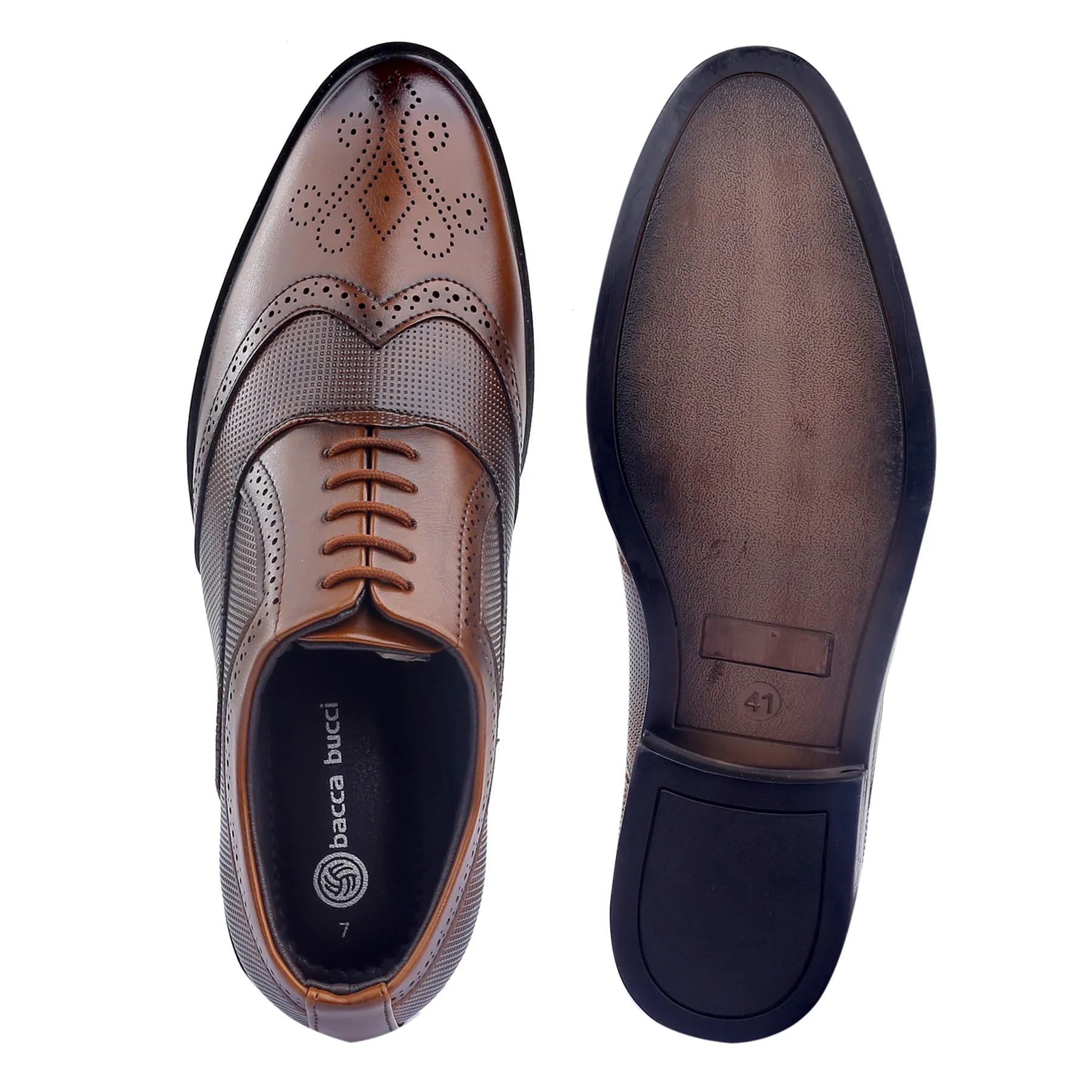 Bacca Bucci VICTORIA Formal Shoes with Superior Comfort | All Day Wear Office Or Party Lace-up Shoes - Image 7
