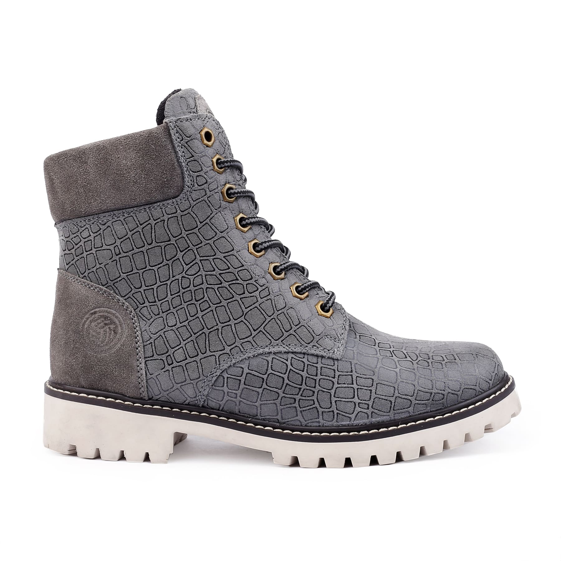 Bacca Bucci WOMEN Genuine-Leather High-Ankle Chukka Boots | Model Name: VIENNA - Image 13