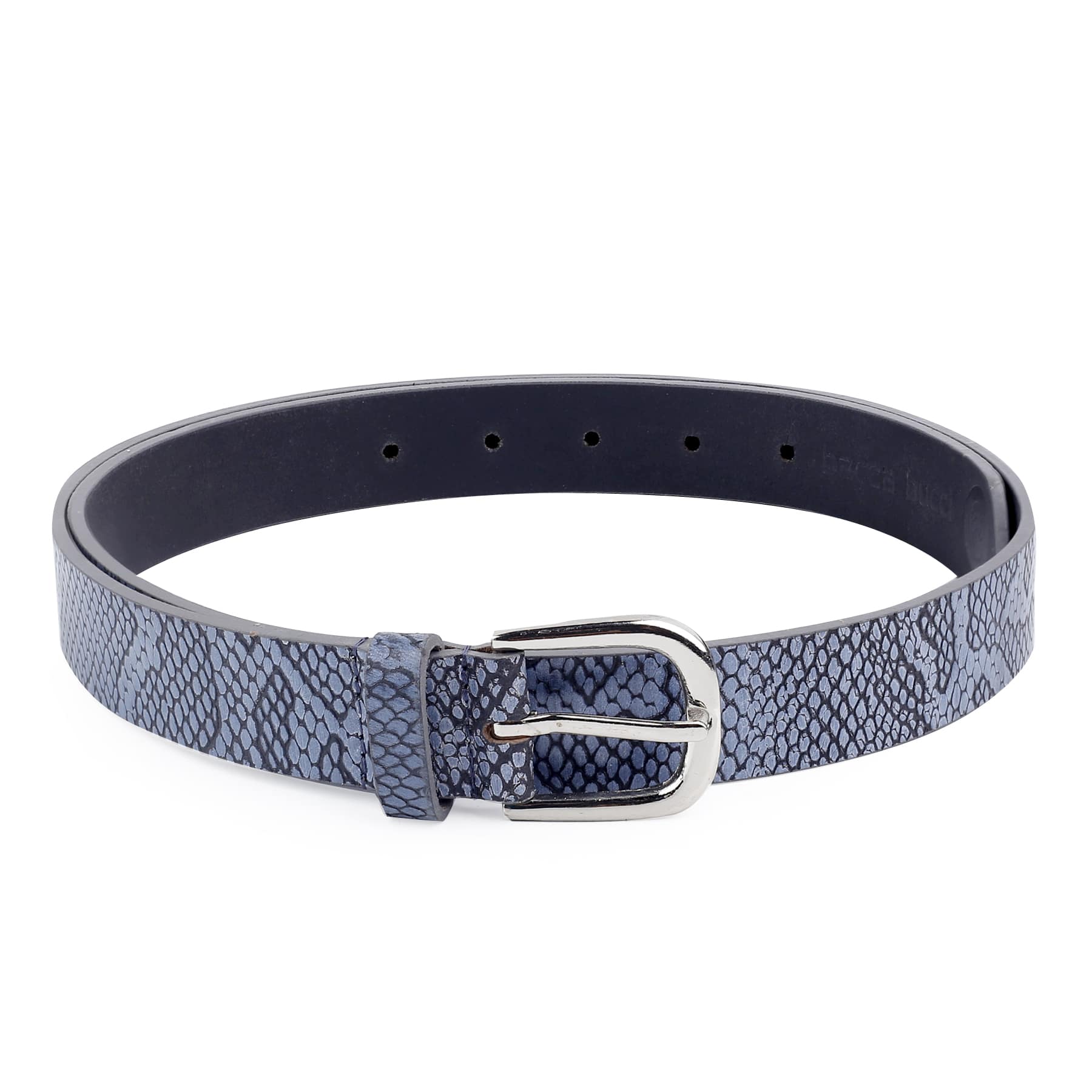 Bacca Bucci Women Genuine Leather Belts with Imported Nickle Free Buckle | Width : 28 MM | Two tone Finish Belt - Image 18