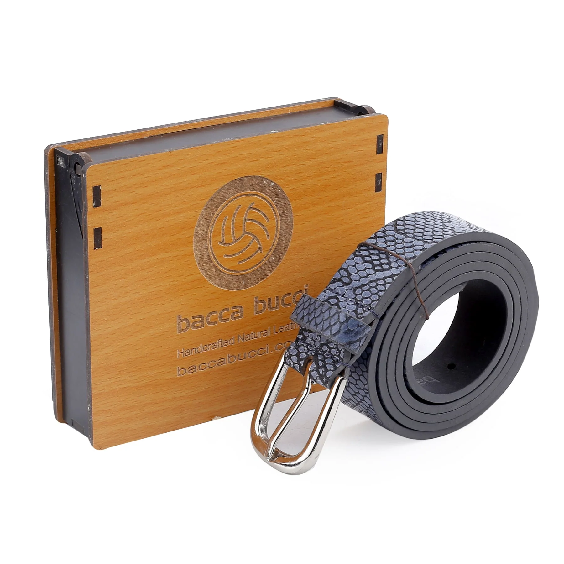 Bacca Bucci Women Genuine Leather Belts with Imported Nickle Free Buckle | Width : 28 MM | Two tone Finish Belt - Image 21
