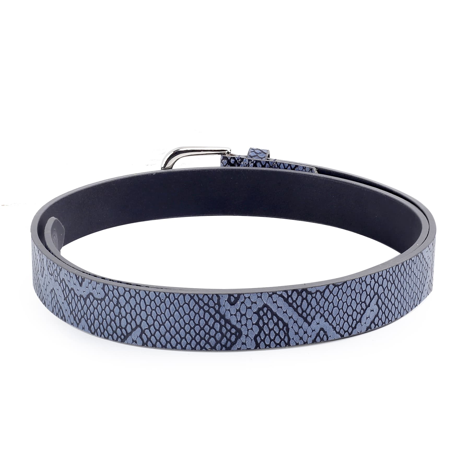 Bacca Bucci Women Genuine Leather Belts with Imported Nickle Free Buckle | Width : 28 MM | Two tone Finish Belt - Image 20