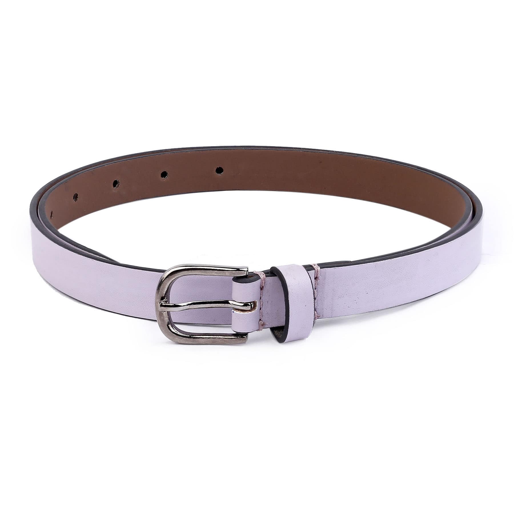Bacca Bucci Women Leather Belts with Imported Nickle Free Buckle | Width : 20 MM | Solid Color Luster Finish Belt - Image 29
