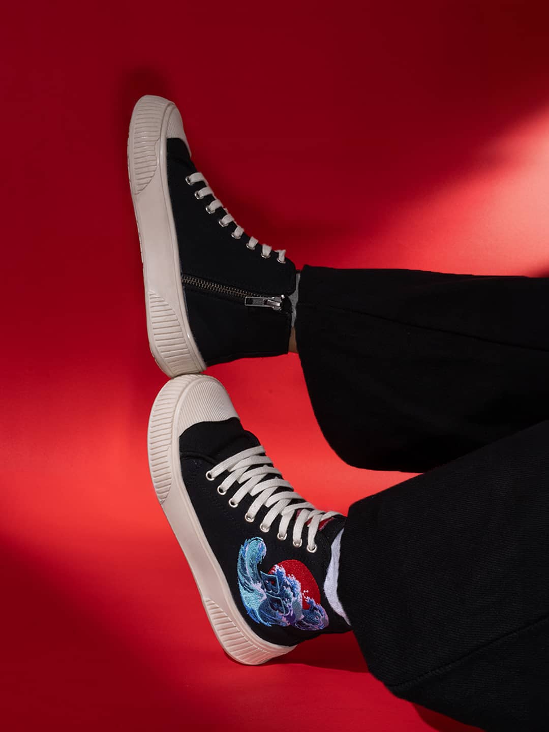 Bacca Bucci Women's High-Top Sneakers - "Kawaii Kicks" Collection - Image 3