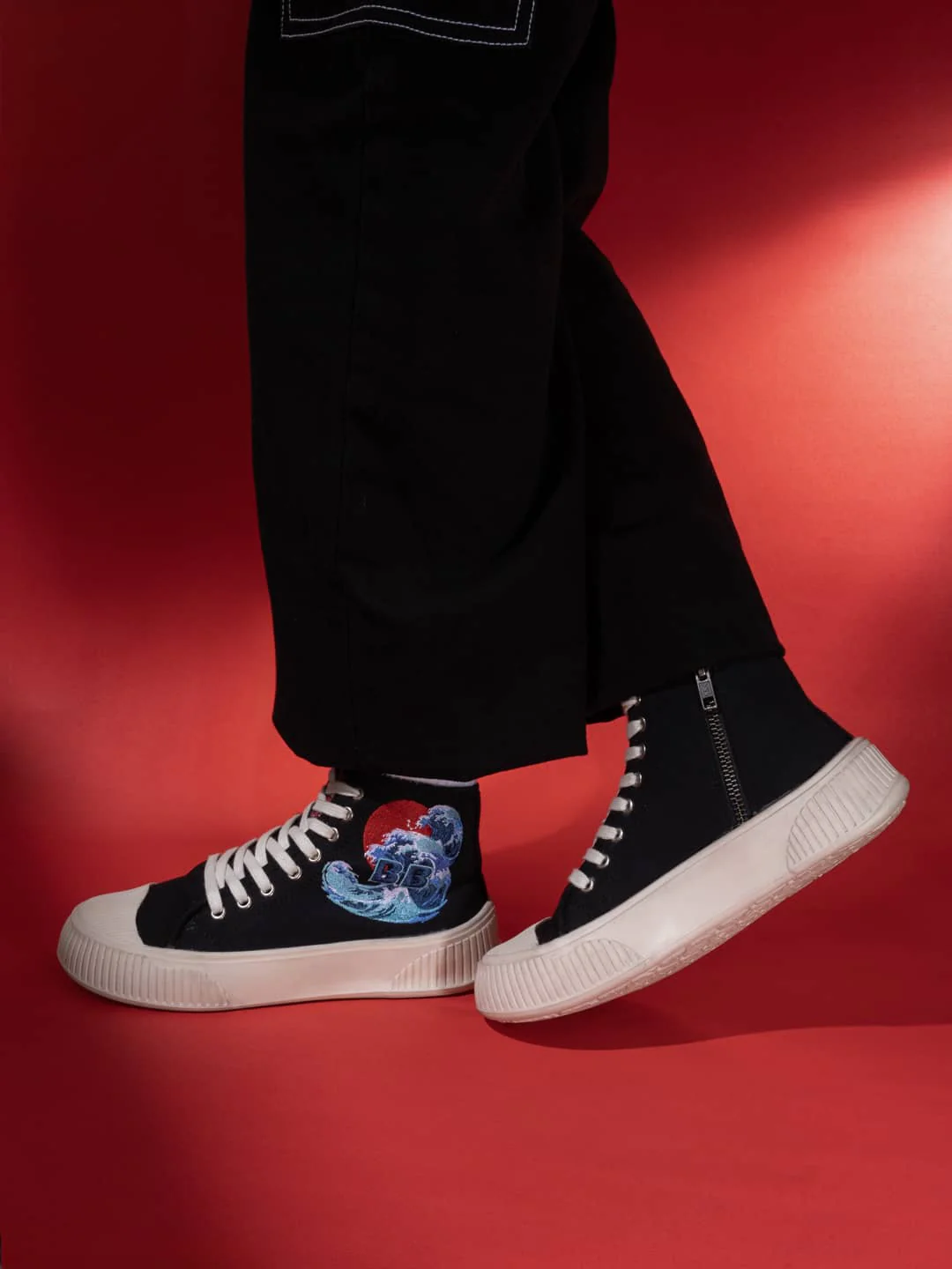 Bacca Bucci Women's High-Top Sneakers - "Kawaii Kicks" Collection - Image 4