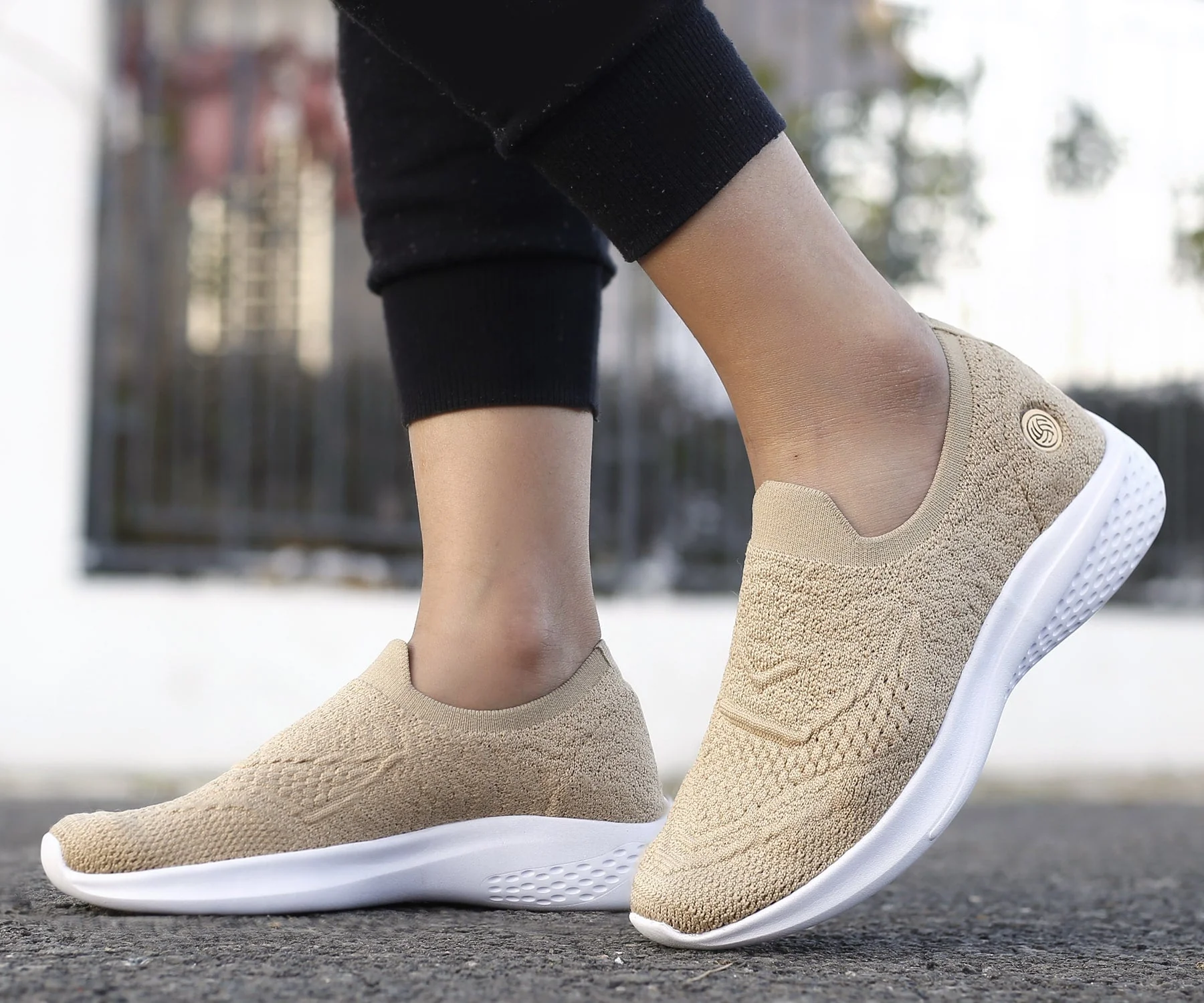 Bacca Bucci Women's WALKER Slip-On Walking Breathable Mesh Sports Shoes Sneakers - Image 18