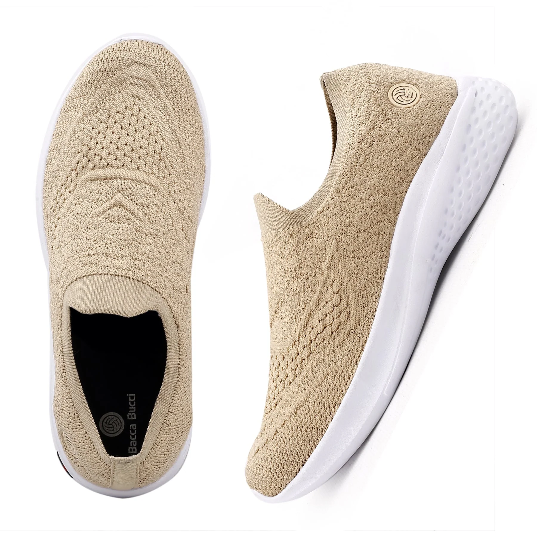 Bacca Bucci Women's WALKER Slip-On Walking Breathable Mesh Sports Shoes Sneakers - Image 21
