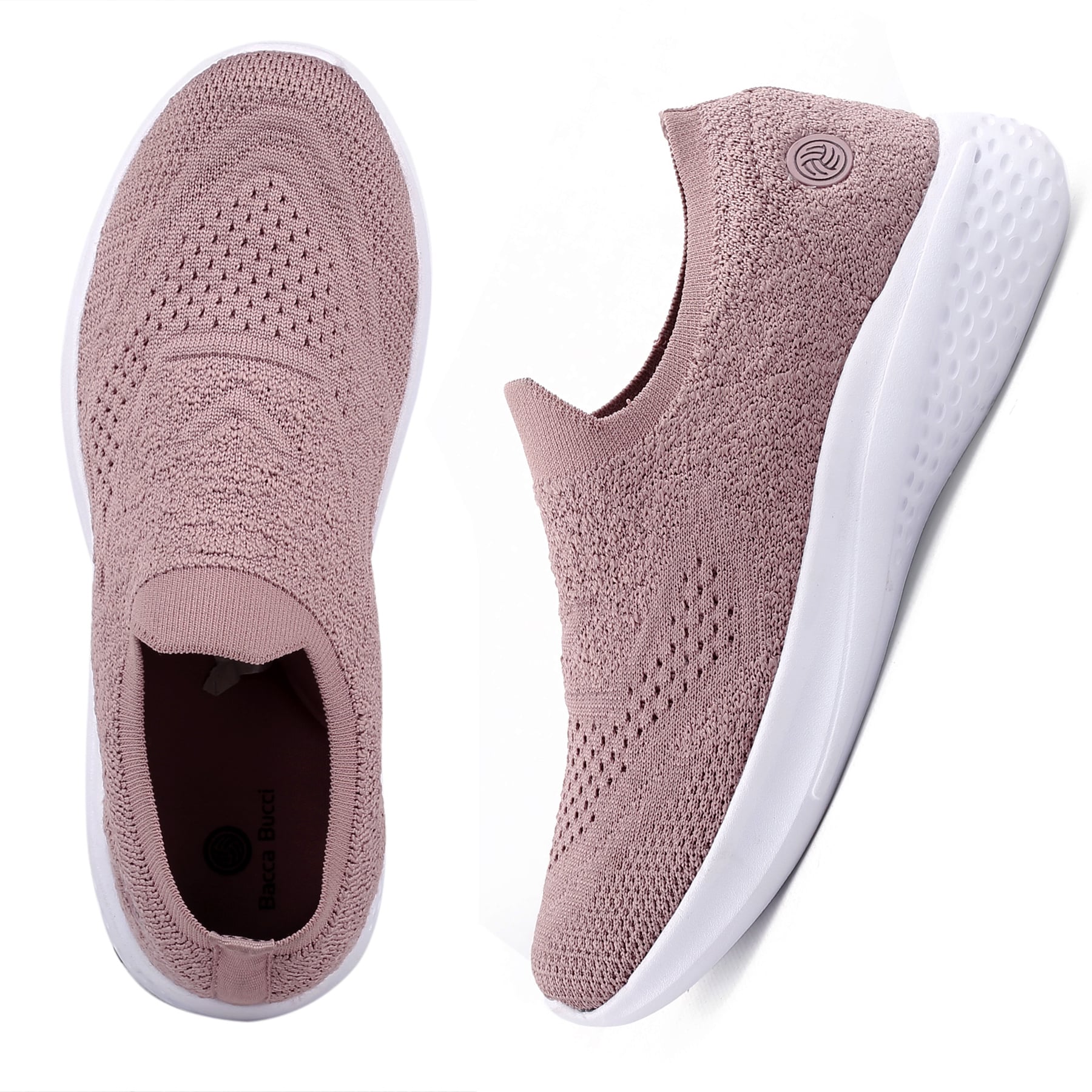 Bacca Bucci Women's WALKER Slip-On Walking Breathable Mesh Sports Shoes Sneakers - Image 5