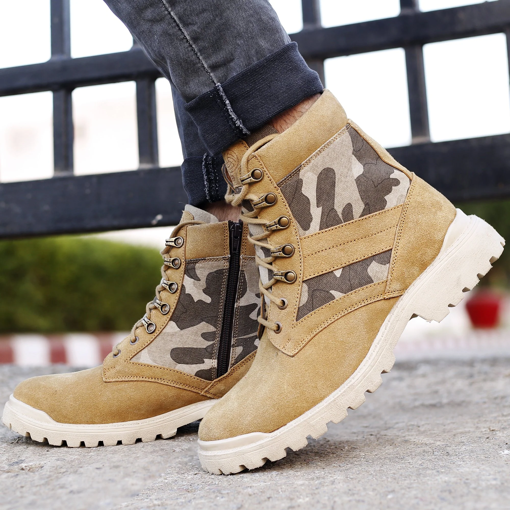 Bacca Bucci Military Jungle Boots - Image 11