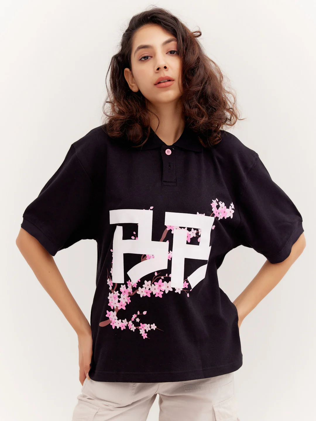 Cherry Blossom - Oversized t-shirt - Image 4