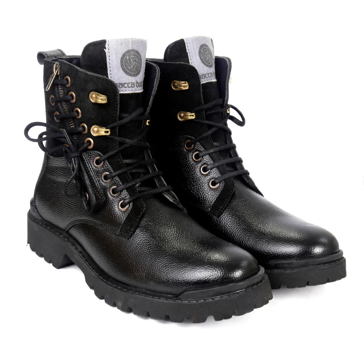 Bacca Bucci Combat Boots - Image 6