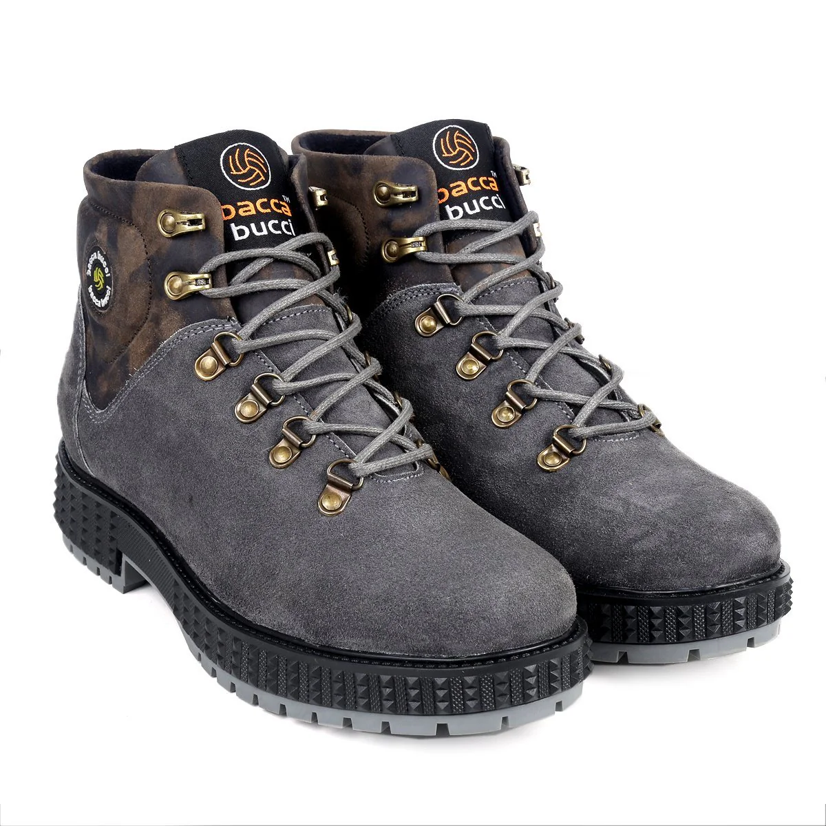 Bacca Bucci Men's URBAN Suede Leather Boots | Tactical Leather Boots for Motorcycle & Military - Image 6