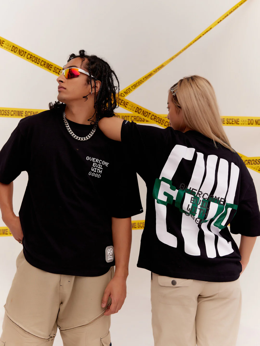 Overcome Evil with Good - Oversized t-shirt - Image 6